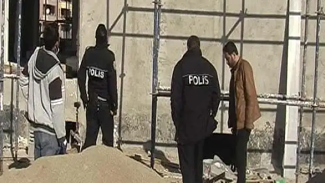 Konya'da bir işçi yaralandı