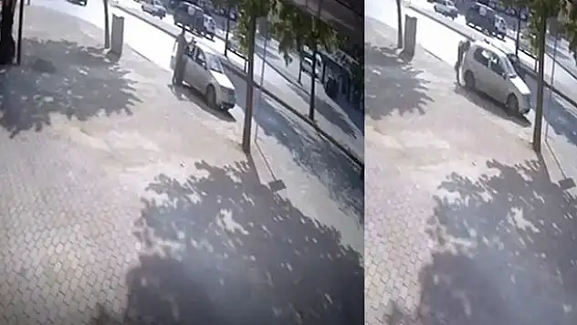 Konya'da bir kişi drift yaparken kaldırımdaki adamı ezdi