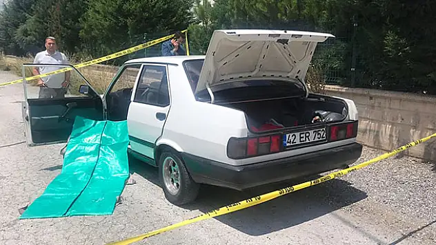 Konya'da bir kişi otomobilde ölü bulundu