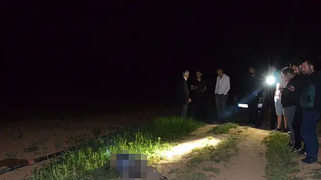 Konya'da bir kişi tarlada ölü bulundu