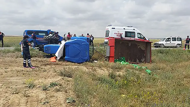 Konya'da bir kişi traktörün altında kalarak hayatını kaybetti