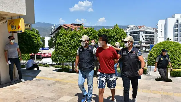 Konya'da bombalı eyleme karışan terör örgütü üyesi Marmaris'te yakalandı

