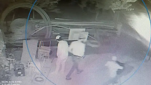 Konya'da boru hırsızlarını güvenlik kamerası ele verdi