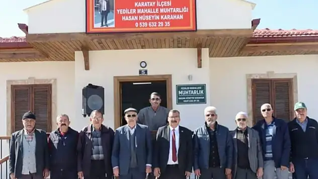 Konya'da bu mahallenin muhtarı seçime rakipsiz girdi, kazandı