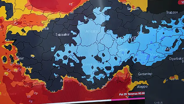 Konya'da bunaltıcı sıcaklık yerini sağanak yağışa bırakacak