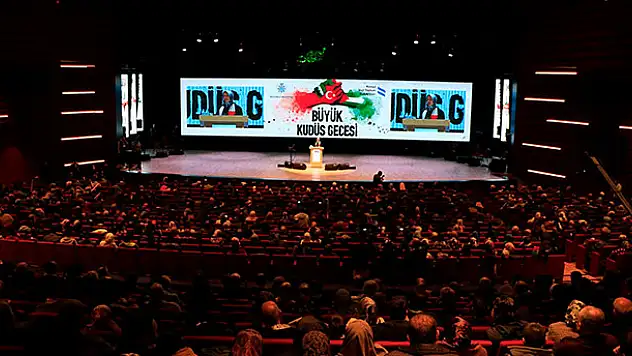 Konya'da 'Büyük Kudüs Gecesi' etkinliği