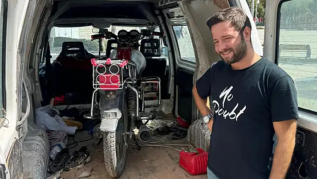 Konya'da çalınan motosiklet 4 yıl aradan sonra bulundu! Yabancı uyruklu şüpheli gözaltına alındı
