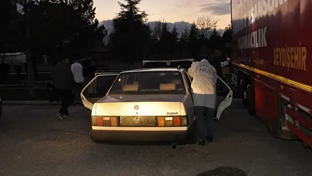 Konya'da çalınan otomobil terk edilmiş halde bulundu