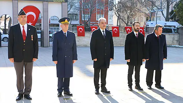 Konya'da Çanakkale Zaferi'nin 105. yıl dönümü dolayısıyla töreni yapıldı