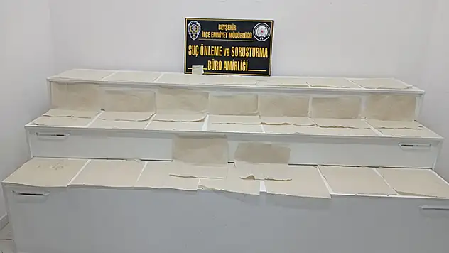 Konya'da çantasında uyuşturucu bulunan yolcu tutuklandı
