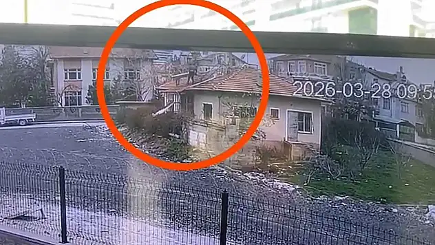 Konya'da çatı hırsızlarına nefes kesen takip