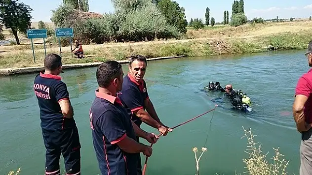 Konya'da çaya düşen kişi boğuldu