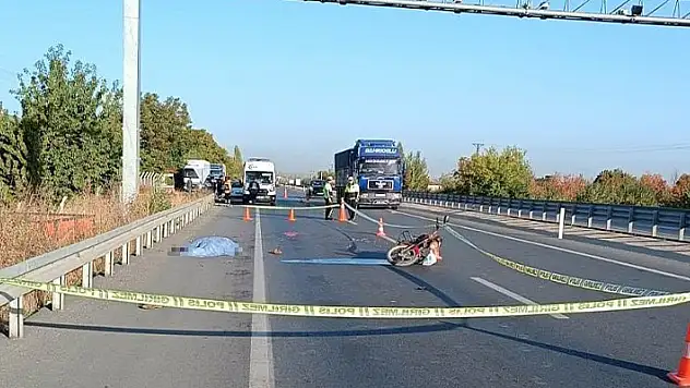 Konya'da çekici ile motosiklet çarpıştı: 1 ölü
