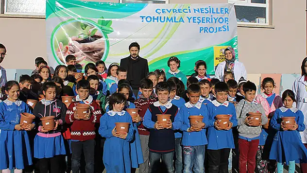 Konya'da çevreci nesiller yetişiyro