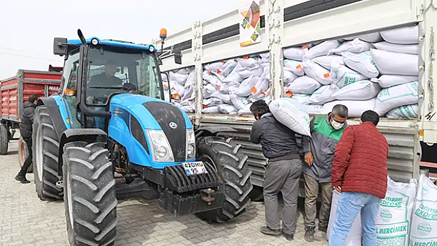 Konya'da çiftçilere 200 ton sertifikalı yerli mercimek tohumu dağıtıldı