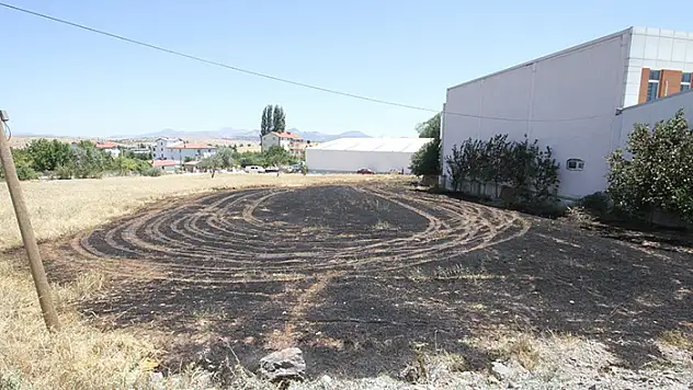 Konya'da çıkan yangın silah fabrikasına sıçramadan söndürüldü