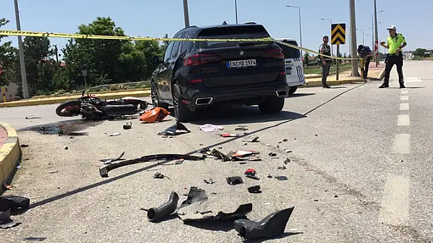 Konya'da ciple çarpışan motosikletin sürücüsü hayatını kaybetti
