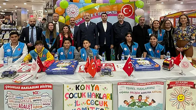 Konya'da Çocuk Hakları Günü kapsamında etkinlik düzenlendi
