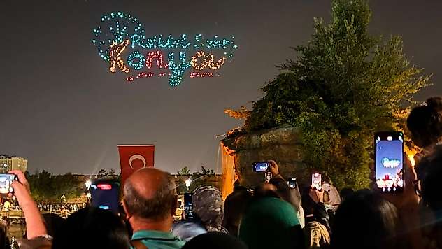 Konya'da çocukların festival keyfi sürüyor