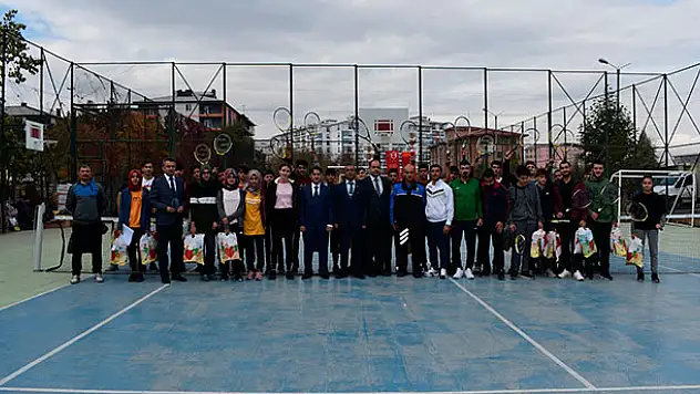 Konya'da ÇOGEP Tenis Turnuvası
