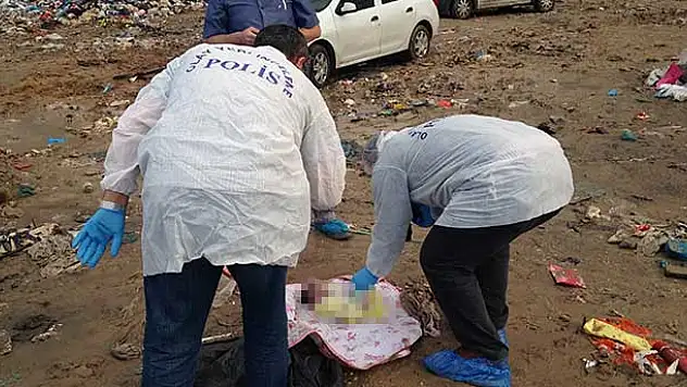 Konya'da çöplükte bebek cesedi bulundu