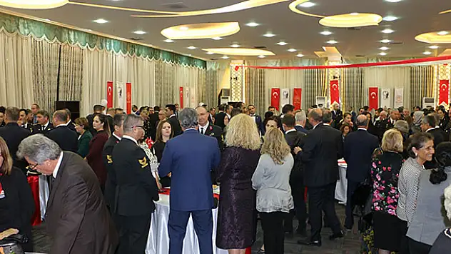 Konya'da Cumhuriyet Bayramı resepsiyonu