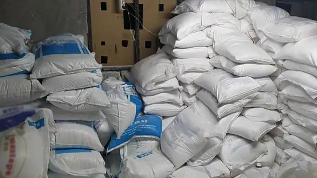 Konya'da çuvallar dolusu sahte deterjan ele geçirildi

