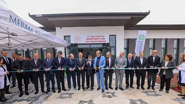 Konya'da Dedemli Übeyit Sarı Aile Sağlığı Merkezi açıldı