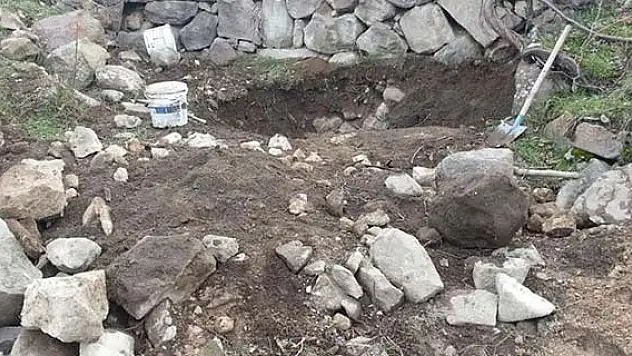 Konya'da define avcılarına suç üstü