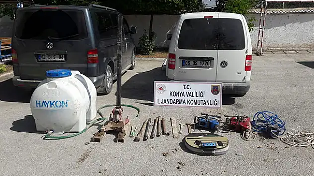Konya'da define kazısı faciayla bitti! Kaçak kazı yapan 6 kişiden 1'i, elektrik akımına kapılarak öldü