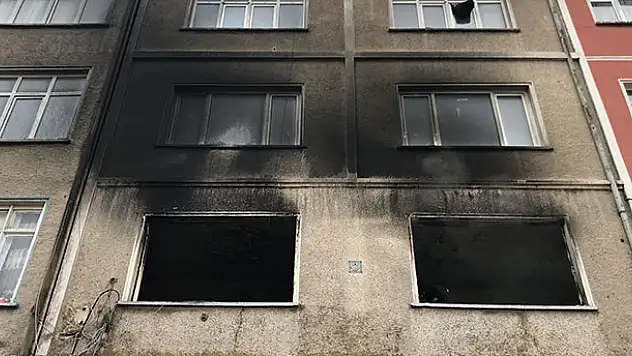 Konya'da depo olarak kullanılan evde yangın çıktı