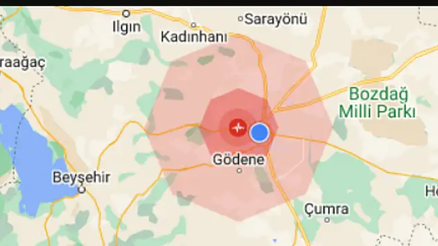 Konya'da deprem oldu