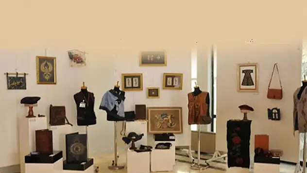 Konya'da 'Deri ve Keçe Ürünleri Sergisi' açıldı