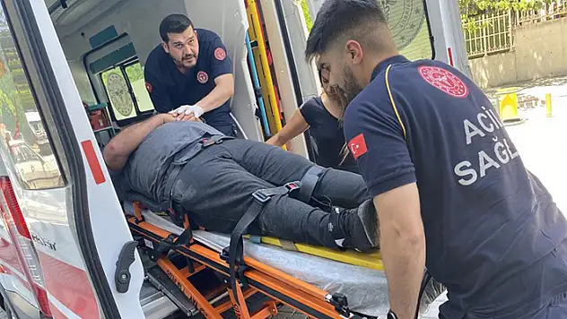 Konya'da devrilen elektrikli bisikletin sürücüsü yaralandı
