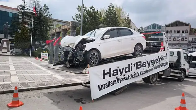 Konya'da dikkat çeken sergi