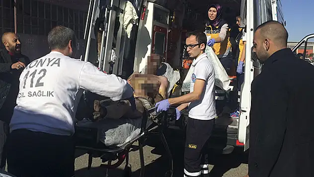 Konya'da döküm kazanı patladı: 2 yaralı