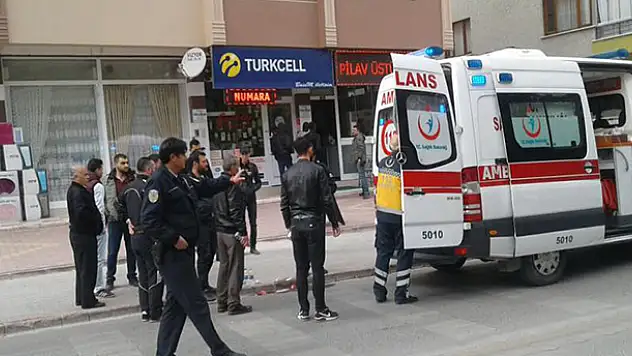 Konya'da dolmuş yayaya çarptı!