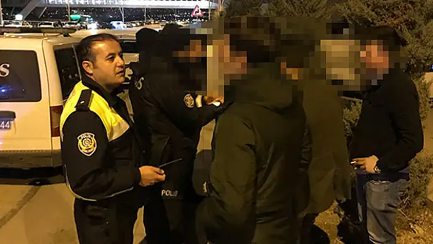 Konya'da drift şovuna 15 bin 30 lira ceza