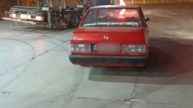 Konya'da drift yapan 3 sürücüye 30 bin lira ceza kesildi
