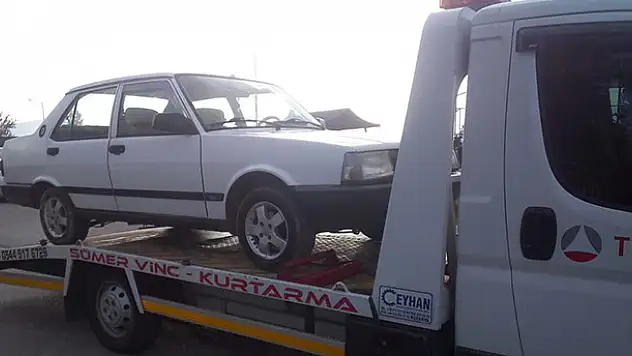 Konya'da drift yapan kişiye 7 bin 28 lira ceza !