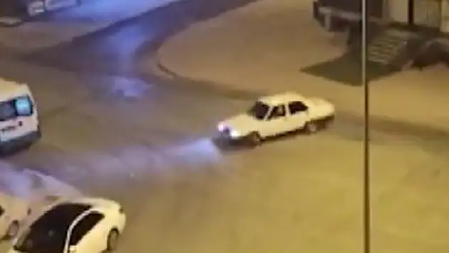 Konya'da drift yapan sürücüye 6 bin 141 lira ceza verildi