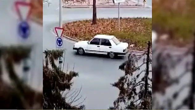 Konya'da drift yapan sürücüye 9 bin 398 lira ceza