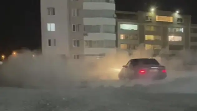 Konya'da drift yapan sürücüye 9 bin lira ceza kesildi
