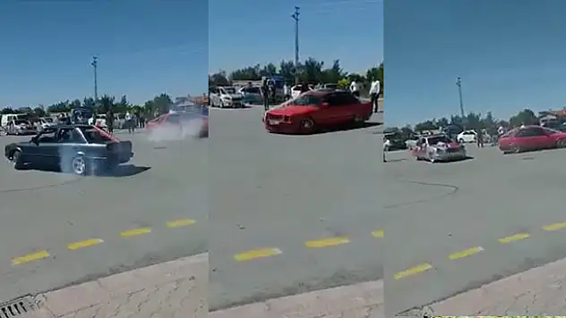 Konya'da düğün konvoyundaki driftçilere 10 bin 20 lira ceza
