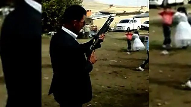 Konya'da düğün magandaları havaya ateş açtılar