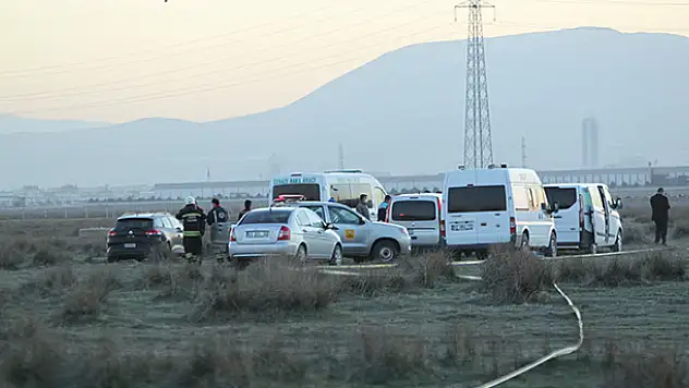 Konya'da düşen uçağın enkazında çalışmalar sürüyor