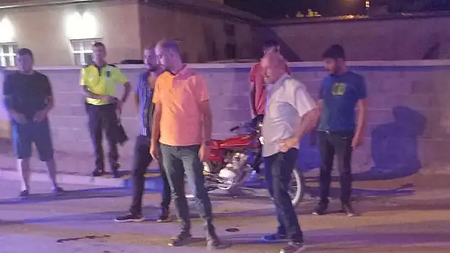 Konya'da duvara çarpan motosiklet sürücüsü yaralandı
