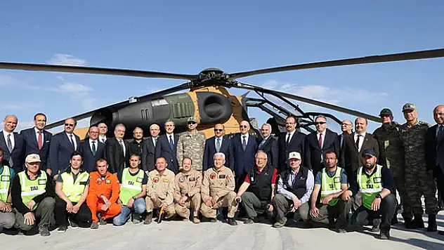Konya'da düzenlenen törenle 20 ATAK helikopteri TSK'ya teslim edildi