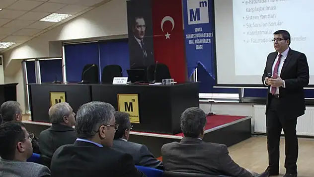 Konya'da e-fatura ve e-defter semineri