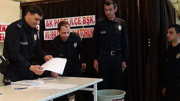 Konya'da eğitim gören polis adayları sigarayı bıraktı